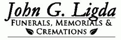 John G. Ligda Funeral Director