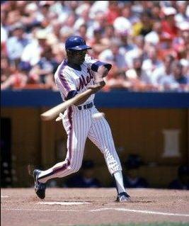 Here's Mookie Wilson with the Pony cleats and the ribbon stirrups! He's got  a good lead, and you know he means business because he's got…